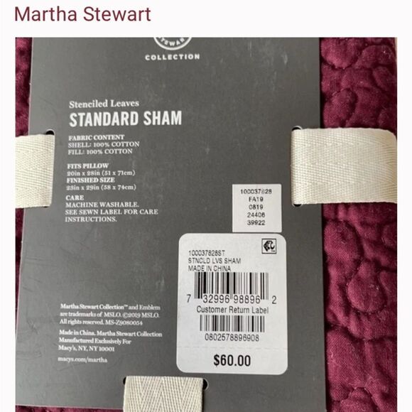 Martha Stewart Collection Stenciled Leaves
Standard - Picture 2 of 2